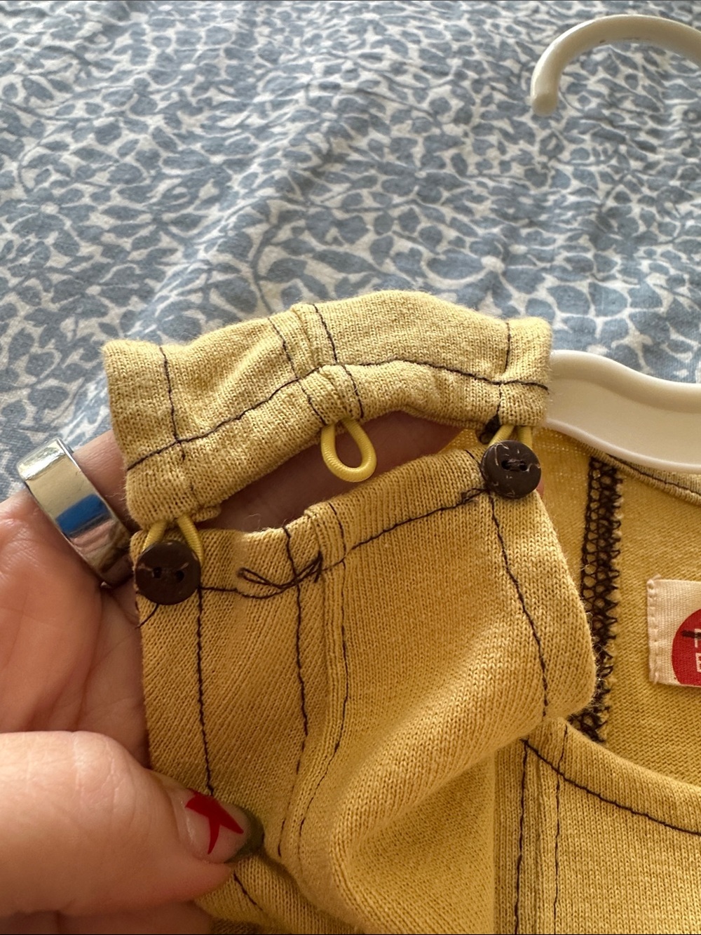 Sleeveless Mustard Two-Piece Set - Picture 6 of 6